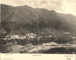 T2 TusnádfürdÅ‘, Baile Tusnad; Sólyom Kelet FelÅ‘l, Brunner Lajos / Mountain Panoramacard - Zonder Classificatie