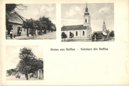 ** T1/T2 Rafna, Ramna; Utcarészlet, üzlet, Templomok / Street, Shop, Churches - Sin Clasificación