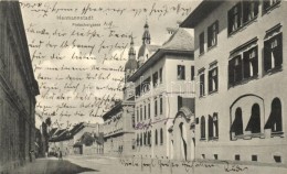 T2 Nagyszeben, Hermannstadt, Sibiu; Fleischer Utca / Street - Zonder Classificatie