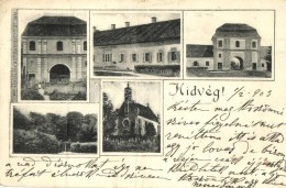 T4 Hídvég, Haghig; Gróf Nemes Kastély, Templom / Castle, Church (fa) - Sin Clasificación