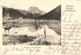 T2/T3 Gyilkos-tó, Lacul Rosu; Hegy, Látkép / Lake, Mountain, General View (EK) - Unclassified