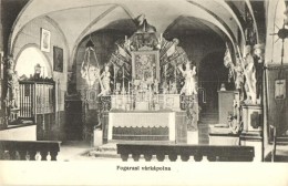 T1/T2 Fogaras, Fagaras, Várkápolna, BelsÅ‘ / Castle Chapel, Interior - Unclassified