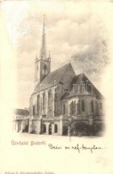 ** T2/T3 Dés, Dej; Református Templom, Gálocsi S. Kiadása / Church (felületi... - Unclassified