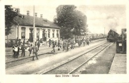 T2 Derestye-Négyfalu, Darste-Sacele; Vasútállomás, GÅ‘zmozdony / Railway Station,... - Zonder Classificatie