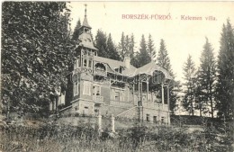 * T2/T3 Borszék-fürdÅ‘, Borsec; Kelemen Villa / Villa (fl) - Unclassified