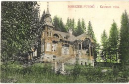 * T2 Borszék-fürdÅ‘, Borsec; Kelemen Villa / Villa - Unclassified