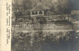 T3 1903 Beszterce, Bistrita; Ház A Patak Partján FürdÅ‘zÅ‘kkel / River, Photo (EB) - Zonder Classificatie