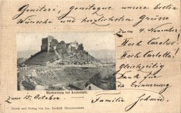 T2/T3 Barcaföldvár, Földvár, Marienburg; Várrom, Kiadja Jos. Drotleff / Castle Ruins... - Non Classés