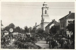 * T2 1937 Arad, Újarad, Aradul Nou; Piac Téri Vásár / Market Square, Vendors, Photo - Non Classés