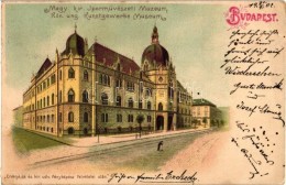 T2/T3 Budapest IX. IparmÅ±vészeti Múzeum, Litho (EK) - Non Classés