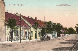 T3 Balatonboglár; FÅ‘ út, Grossmann Csemegeház, Húscsarnok, üzletek, Grossmann... - Unclassified