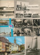 ** * 80 Db MODERN Keletnémet Városképes Lap / 80 Modern Eastern-German Town-view Postcards - Non Classés