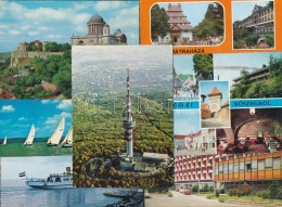 ** * 135 Db MODERN Magyar Városképes Lap / 135 Modern Hungarian Town-view Postcards - Ohne Zuordnung