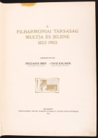 Mészáros Imre, D&#8217;Isoz Kálmán [szerk.]: A Filharmóniai... - Non Classés