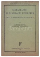 Dr. Horn József: A Közgazdasági és Társadalmi Ismeretek Tanító-... - Sin Clasificación