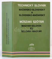 Madarsko-slovensky A Slovensko-madarsky Technicky Slovník. Magyar-szlovák és Szlovák... - Non Classés