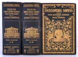 Enciclopedia Sopena. Nuevo Diccionario Illustrado De La Lengua Espanola I-II. Barcelona, 1931, Ramón Sopena.... - Zonder Classificatie