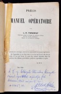 L.H. Farabeuf (szerk.): Précis Manuel Opératoire. Kiadó, Kiadási évszám... - Sin Clasificación