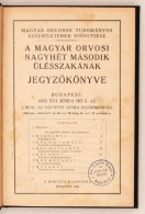 1932 - A Magyar Orvosok Tudományos Egyesületeinek Szövetsége - A Magyar Orvosi... - Sin Clasificación