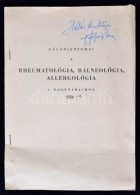 Dr. Görgényi Géza: A Reuma-gondozás Megszervezése A Budapest FÅ‘városi... - Sin Clasificación