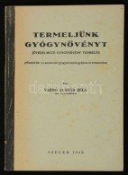 Varró Aladár Béla: Termeljünk Gyógynövényt. JövedelmezÅ‘... - Ohne Zuordnung