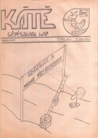 1989 Káté, BME Gépészkari Lap 1. Félév 1. Lapszáma, érdekes... - Unclassified
