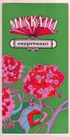 1973 A Muskátli Eszpresszó árlapja - Ohne Zuordnung