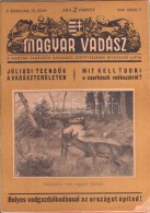 1948-1949 A Magyar Vadász 3 Lapszáma (1. évf. 9., 2. évf. 2. és 13.),... - Zonder Classificatie