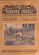 1948-1949 A Magyar Vadász 3 Lapszáma (1. évf. 9., 2. évf. 2. és 13.),... - Ohne Zuordnung