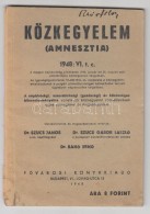 1948 Közkegyelem(Amnesztia) - Az 1948: VI. T.c. Közkegyelmi Rendelkezéseinek Teljes Szövege... - Zonder Classificatie