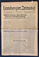 1944 Lemberger Zeitung 6. Jahrgang Folge 184, Német NyelvÅ± újság - Ohne Zuordnung