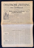 1944 A Deutsche Zeitung Im Ostland 4. Jahrgang Folge 237. Német NyelvÅ± újság - Ohne Zuordnung