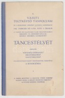 1942 Meghívó A Vasúti TisztképzÅ‘ Tanfolyam és Levente Egyesület ... - Unclassified