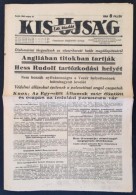 1941. Május 13.  A Kis Újság Esti Kiadása, A Címlapon érdekes... - Non Classés