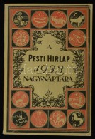 1933 A Pesti Hírlap 1933. évi Nagy Naptára, 416p - Zonder Classificatie