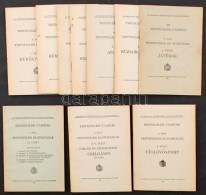 1926 Testnevelési Utasítás. II. Rész. Komplett Széria. Összesen 10... - Ohne Zuordnung