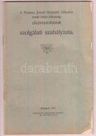 1912 A Ferencz József Földalatti Villamos Vasút Részvénytársaság... - Ohne Zuordnung