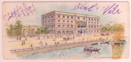 Grand Hotel International Szálloda Ajánló Kártya, Színes Lithográfia,... - Non Classificati