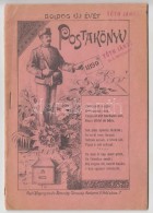 1899 Postakönyv - Boldog új évet, Postai Szabályokkal, Reklámokkal, Humoros... - Sin Clasificación