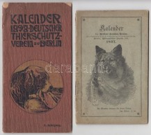 1892, 1897 Kalender Des Berliner Tierschutz-Vereins(A Berlini állatvédÅ‘ Egyesület... - Unclassified