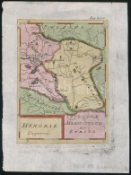 1719 Mannesson Mallet: Magyarország Térkép. Színezett Rézmetszet / Map Of... - Other & Unclassified