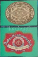 Cca 1910 2 Db Sörcímke: Dreher Haggenmacher Nagyvárad, Mezey Ignác Töltése,... - Publicités
