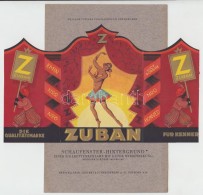 Zuban Kávéreklám, Könyvmelléklet-minta, 20,5×13,5 Cm - Werbung