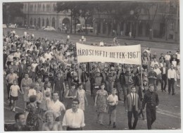 1967 Városligeti Hetek, Felvonulás, Fotó, 13x18 Cm - Otros & Sin Clasificación