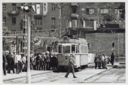 Cca 1960 Budapest, Az 59-es Villamos A Moszkva Tér és Farkasrét Között... - Andere & Zonder Classificatie