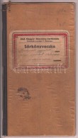 1919 Sörkönyvecske A Budapesti Egyesített Városi Vasutak élelmiszer Osztálya... - Unclassified