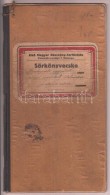 1919 Sörkönyvecske A Budapesti Egyesített Városi Vasutak élelmiszer Osztálya... - Non Classificati