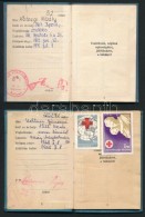 1959-1975 4 Db Vöröskeresztes Tagsági Igazolvány, Köztük Megyei VezetÅ‘é... - Sin Clasificación