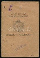 1926 Fényképes Magyar útlevél Számos Bejegyzéssel - Unclassified