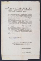 1788 Daruvári Jankovich Antal Gróf (1728-1789), A Hétszemélyes Tábla... - Unclassified